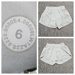 Lululemon Tracker Short V 4" Island Mist Womens‎ Size 6